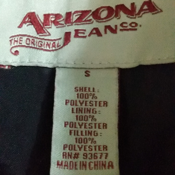 Girls Arizona Jeans Puffer Vest Size S NWOT - Picture 3 of 3